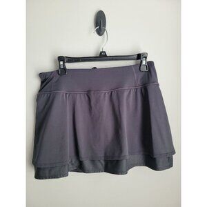 Womens Athleta Split Time Skort Skirt Gray Style #964246 sz M